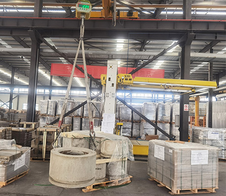 Total 4000 tons refractory materials  for Ladle, EAF and Tundish were delivered to the customer from Middle East country.